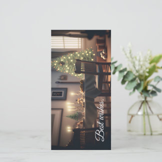 Carte De Remerciements repas de noël