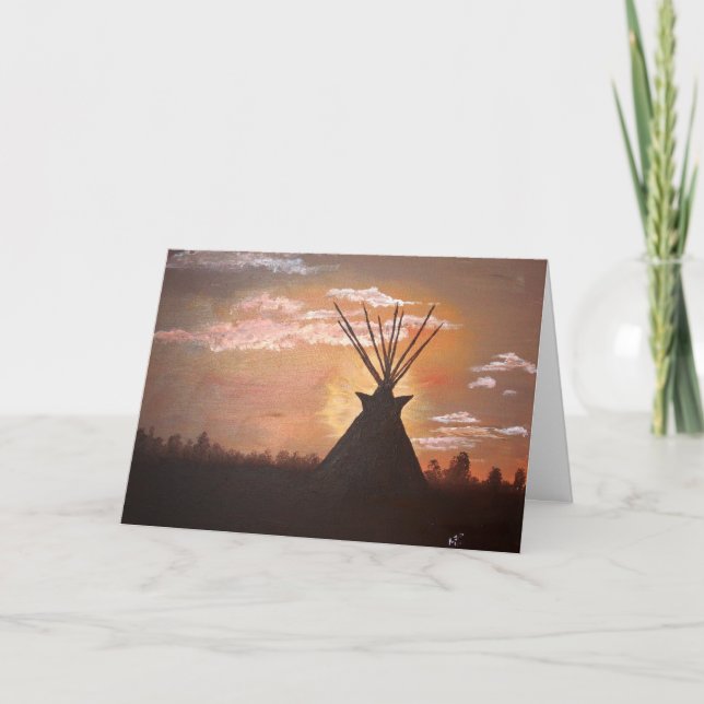 Carte De Remerciements Respite du soir (Devant)