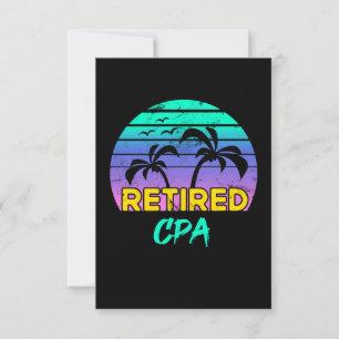 Carte De Remerciements Retraité Cpa Retraite Retro
