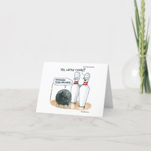 Carte De Remerciements Rick London Cartoons Funny Bowling