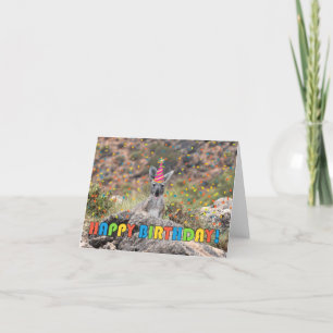 Carte De Remerciements Roo d'anniversaire