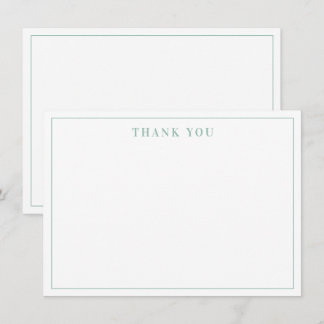 Carte de remerciements rose traditionnel