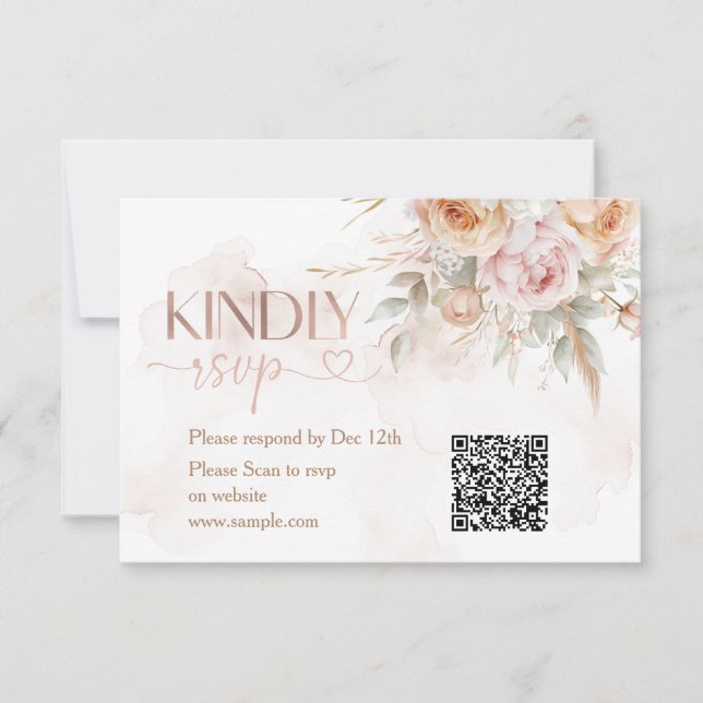 Carte De Remerciements Rustic Floral n'est-elle pas Onederful Birthday RS (Devant)