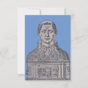 Carte De Remerciements Saint Janvier, évêque de Bénévent - Beaux-arts