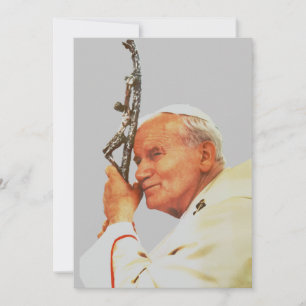 Carte De Remerciements Saint-Jean-Paul II