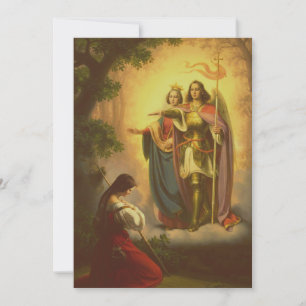 Carte De Remerciements Saint Jeanne d'Arc
