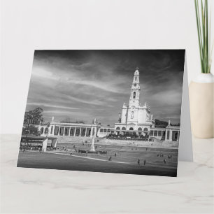 Carte De Remerciements Sanctuaire catholique de Notre-Dame de Fatima, Por