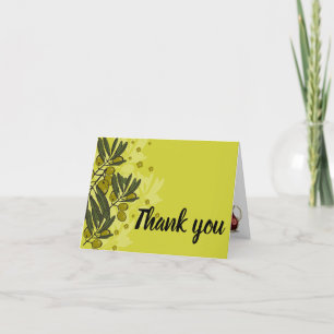 Carte De Remerciements Sangria & Olives