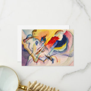 Carte De Remerciements Sans titre par Wassily Kandinsky