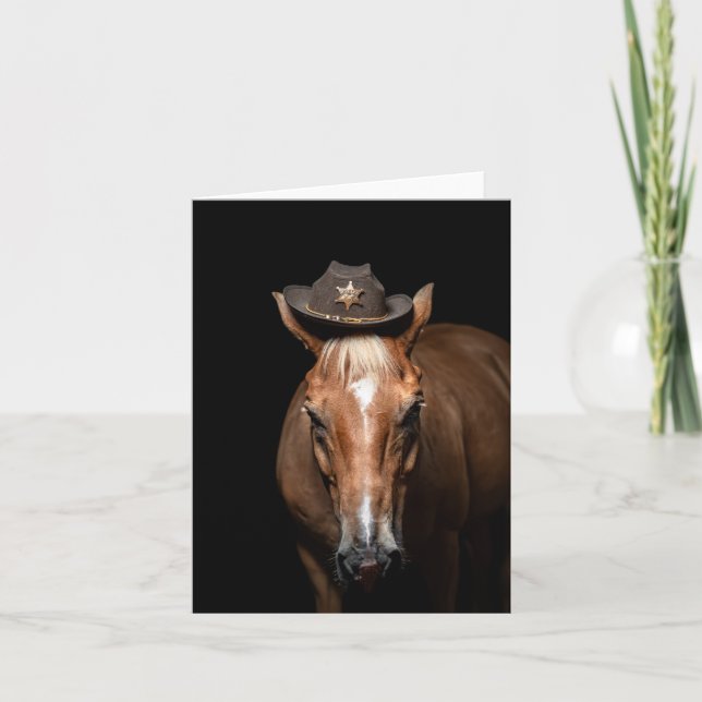 Carte De Remerciements Sayin' Howdy (Devant)