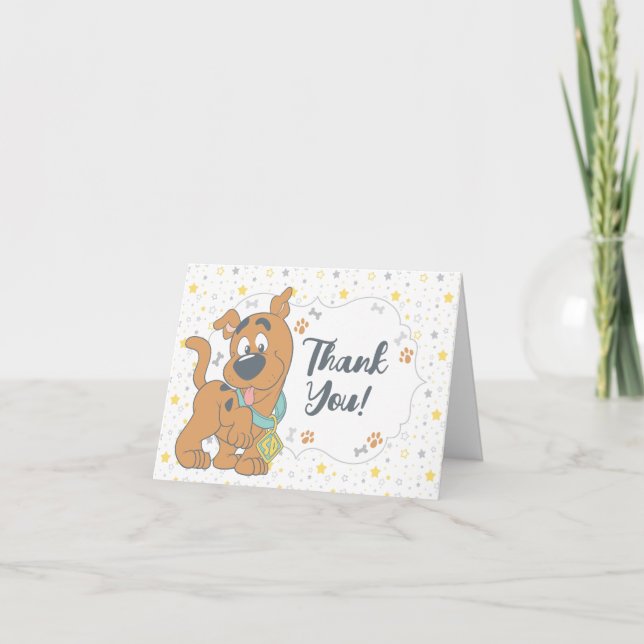 Carte De Remerciements Scooby-Doo (Devant)