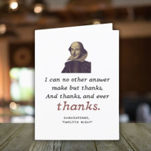 Shakespeare Citation Littéraire Gratitude Théâtre