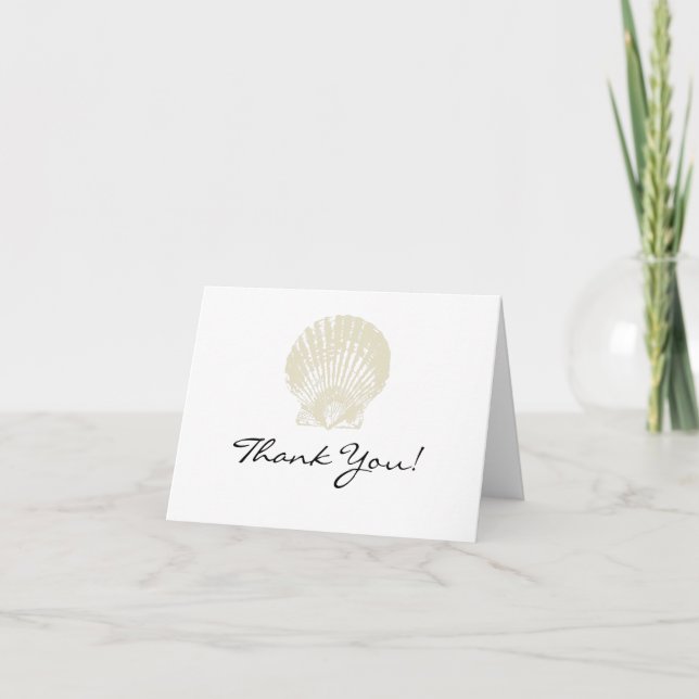 Carte De Remerciements Shell (Devant)