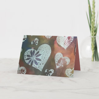 Carte de remerciements sincère