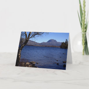 Carte De Remerciements Slioch Loch Maree Wester Ross Écosse