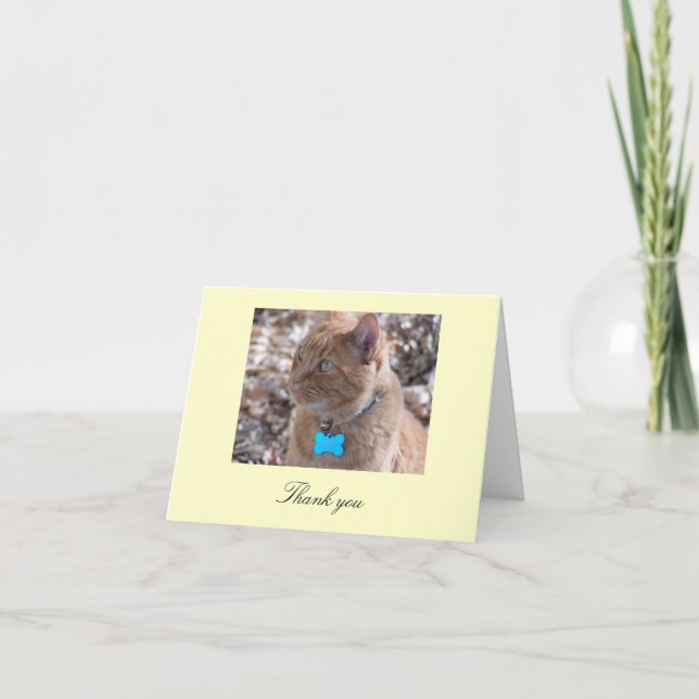 Carte de remerciements Slugger (Devant)