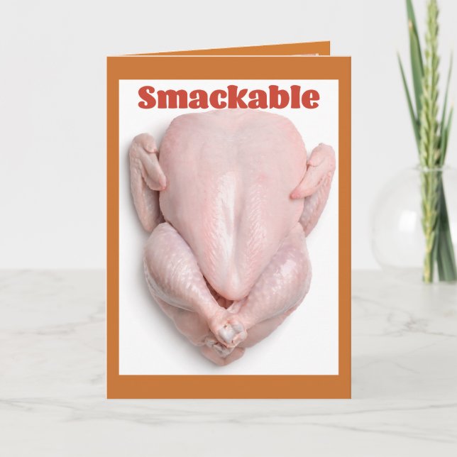 Carte de remerciements Smackable (Devant)