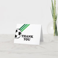 Soccer Green Stripes Faisons-le à l'anniversaire