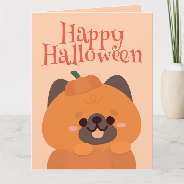 Carte De Remerciements Soirée d'Halloween simple et amusante (Devant)