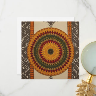 Carte De Remerciements Sophisticated Luxury African Caribbean Asian