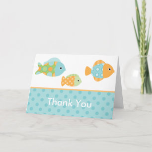 Carte De Remerciements Sous la mer