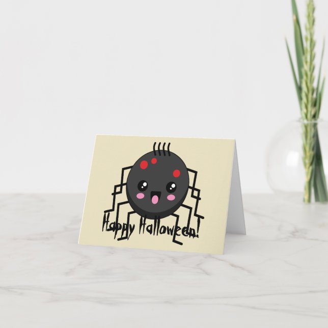 Carte De Remerciements Spider (Devant)