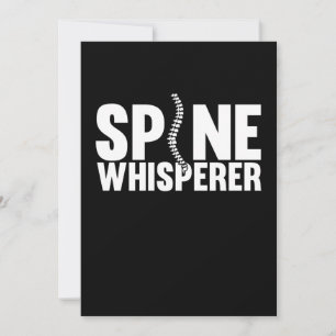 Carte De Remerciements Spine Whisperer Chirurgie Chirurgie Docteur Médica