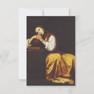 Carte De Remerciements St. Mary Magdalene Apostola Apostolorum Holy Car