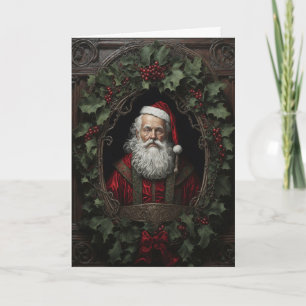 Carte De Remerciements St. Nick victorien