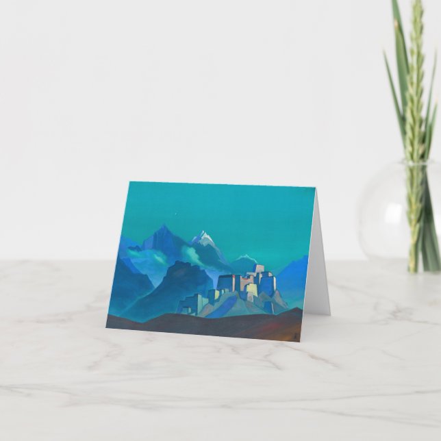 Carte De Remerciements Star of the Morning par Nicholas Roerich (Devant)