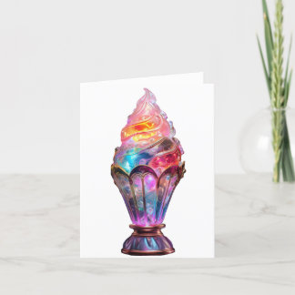 Carte De Remerciements Sundae cosmique