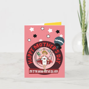 Carte De Remerciements Supermom Juggler : Bonne fête des mères !