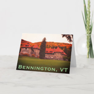 Carte De Remerciements SVC, Bennington, VT Estate - Mount Anthony