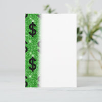 SYMBOLE Dollar Noir Argent Entrepreneur Wall Stree