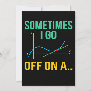 Carte De Remerciements Tangent Math Enseignant Mathématiques Mathématique