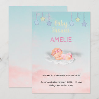 Carte De Remerciements Tarjeta De Agradecimiento Baby Shower