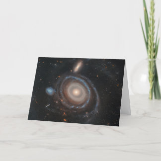 Carte De Remerciements Télescope spatial Hubble Bullseye Galaxy