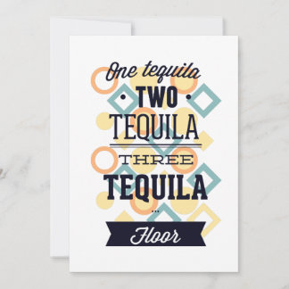Carte De Remerciements Tequila