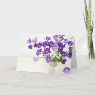 Carte De Remerciements Texas Bluebell