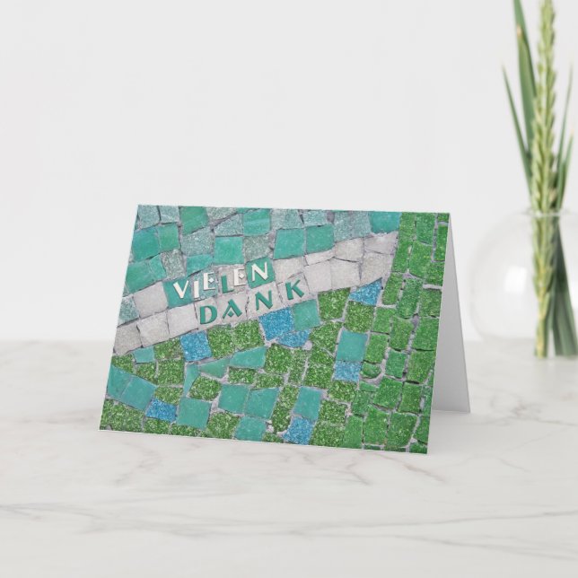Carte De Remerciements Thank You (Devant)