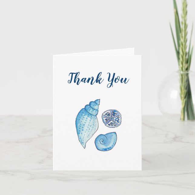 Carte De Remerciements Thank You (Devant)