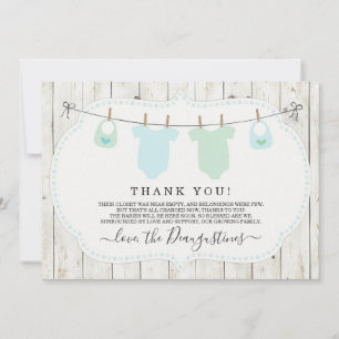 Carte De Remerciements Thank You Card