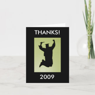 Carte De Remerciements Thank You Card 2009