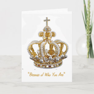 Carte De Remerciements Thank You Card-Royalty
