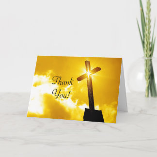Carte De Remerciements Thank You Religious Greeting Card