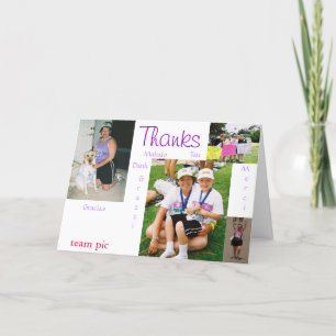 Carte De Remerciements Thanks