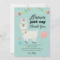 Thème Llama Anniversaire
