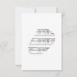 Carte De Remerciements Titre du produit