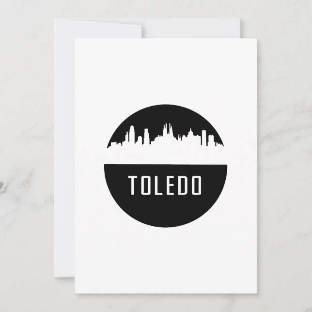 Carte De Remerciements Tolède | villes d'Espagne (Devant)