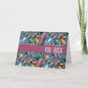 Carte De Remerciements Ton bijou rock toné